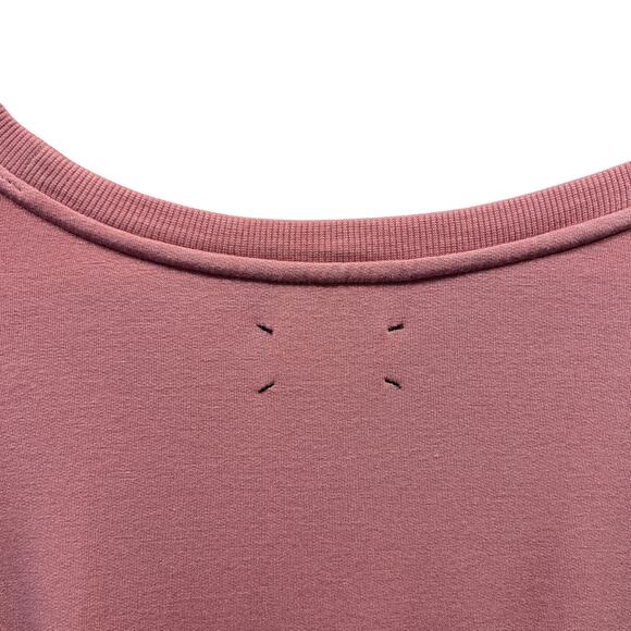 Lou and Grey Womens Size Large Soft Drop Sleeve Sweatshirt Gather Sleeve Pink - Picture 5 of 9